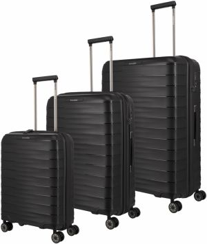 Súprava cestovných kufrov Travelite Mooby S,M,L Black