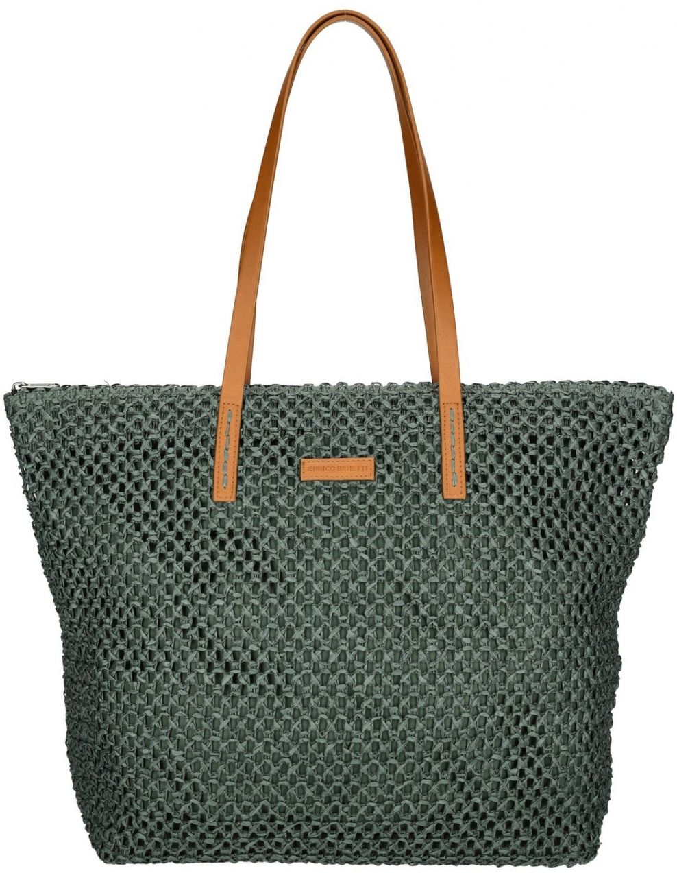 Taška Enrico Benetti Marbella Raffia 61000 Green