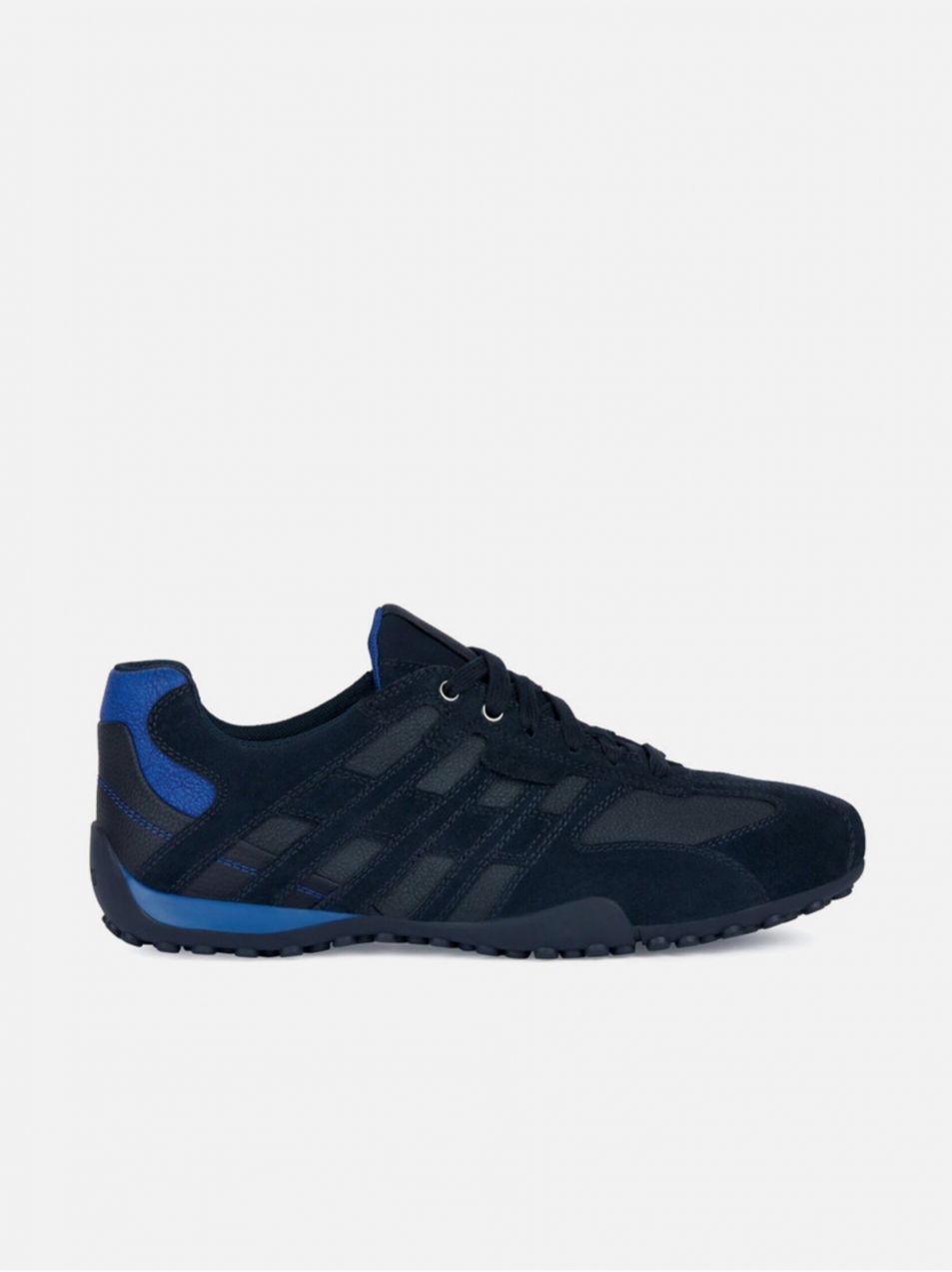 Tmavomodré pánske tenisky Geox Snake