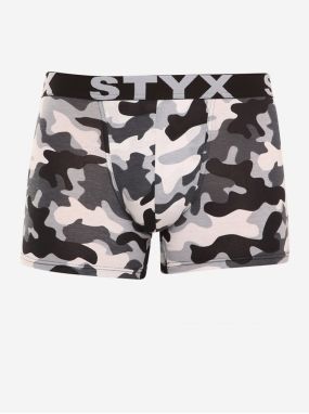 Boxerky pre mužov STYX - sivá, biela, čierna