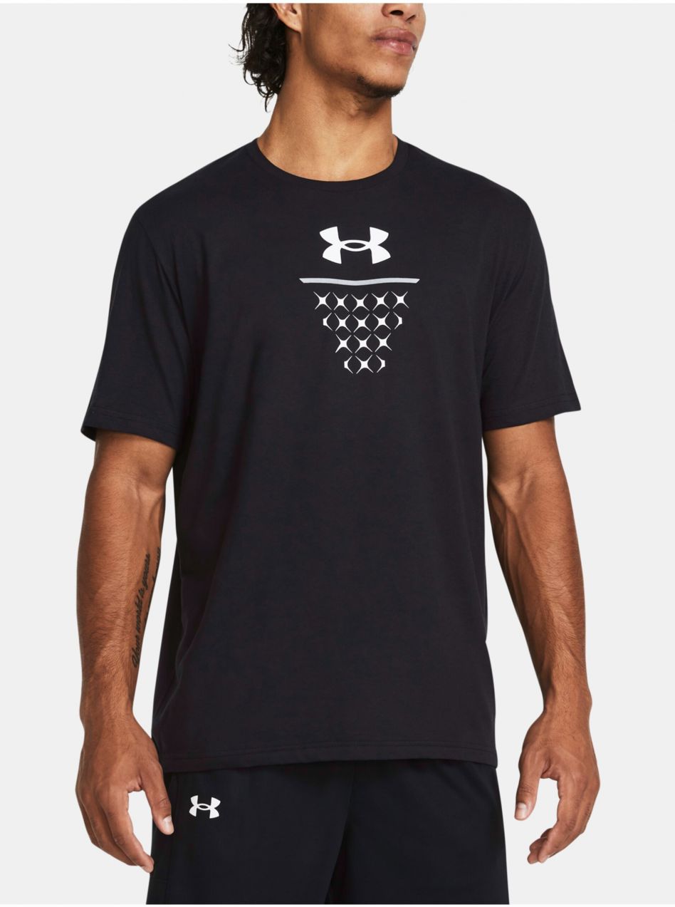 Tričká s krátkym rukávom pre mužov Under Armour - čierna