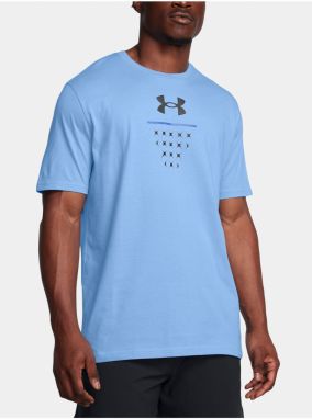 Tričká s krátkym rukávom pre mužov Under Armour - modrá