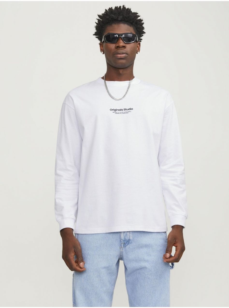 Tričká s dlhým rukávom pre mužov Jack & Jones