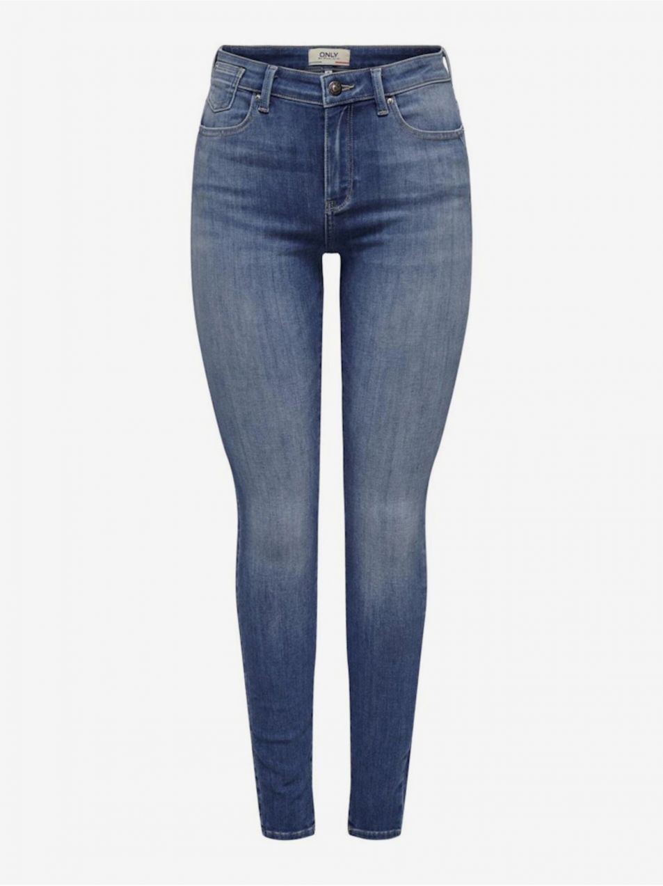 Modré dámske skinny fit džínsy ONLY Blush