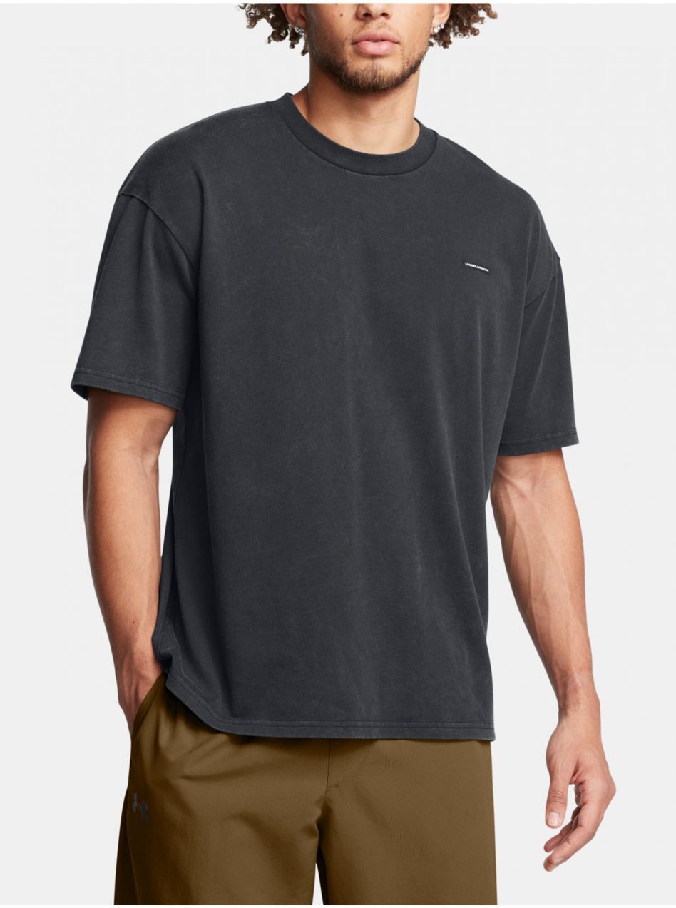 Pánske tričko Under Armour HW OS UA LOGO WASH SS
