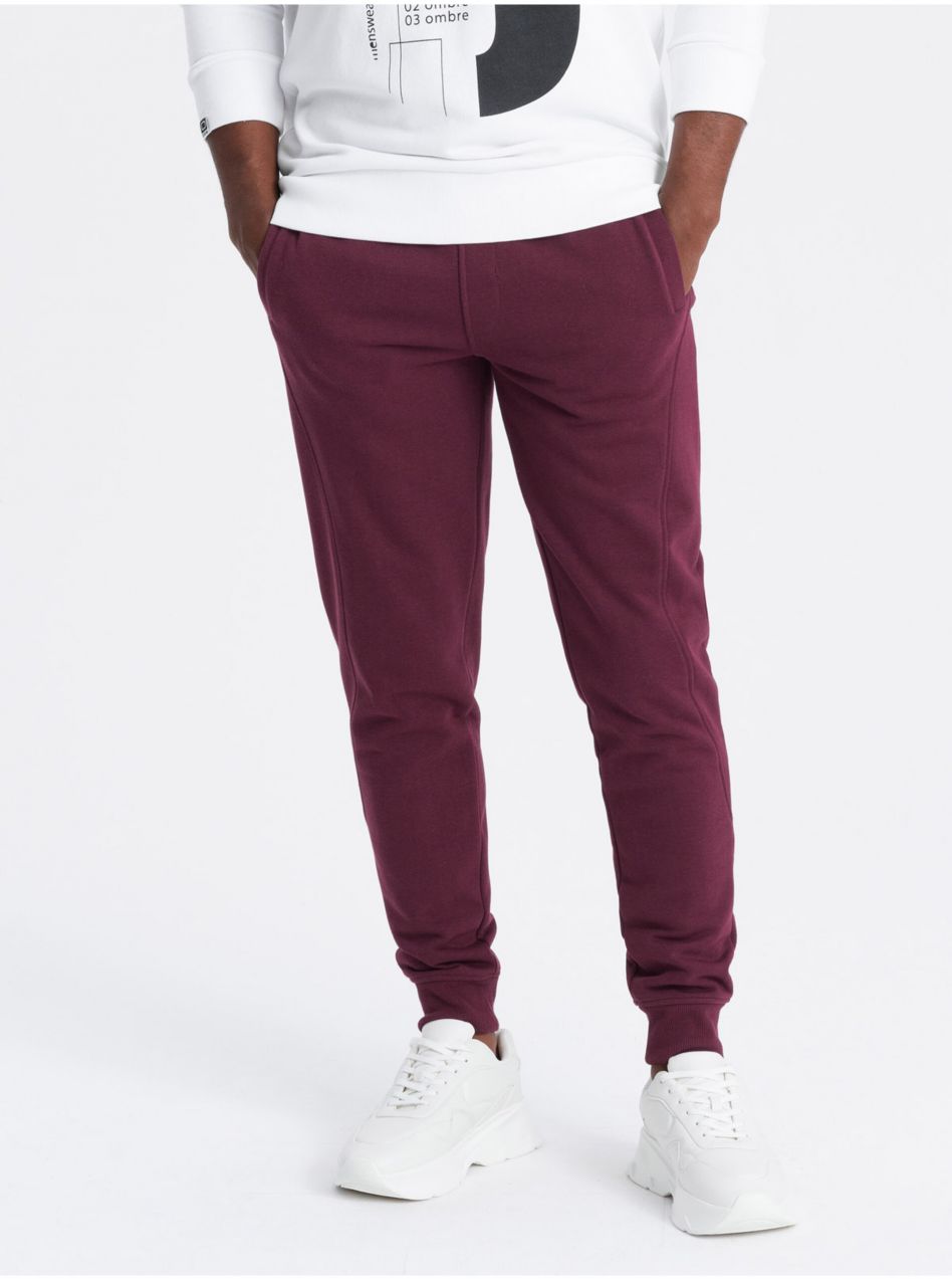 Pánske bavlnené tepláky BASIC joggers Ombre Clothing Ombre Clothing