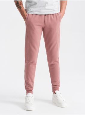 Pánske bavlnené tepláky BASIC jogger Ombre Clothing Ombre Clothing