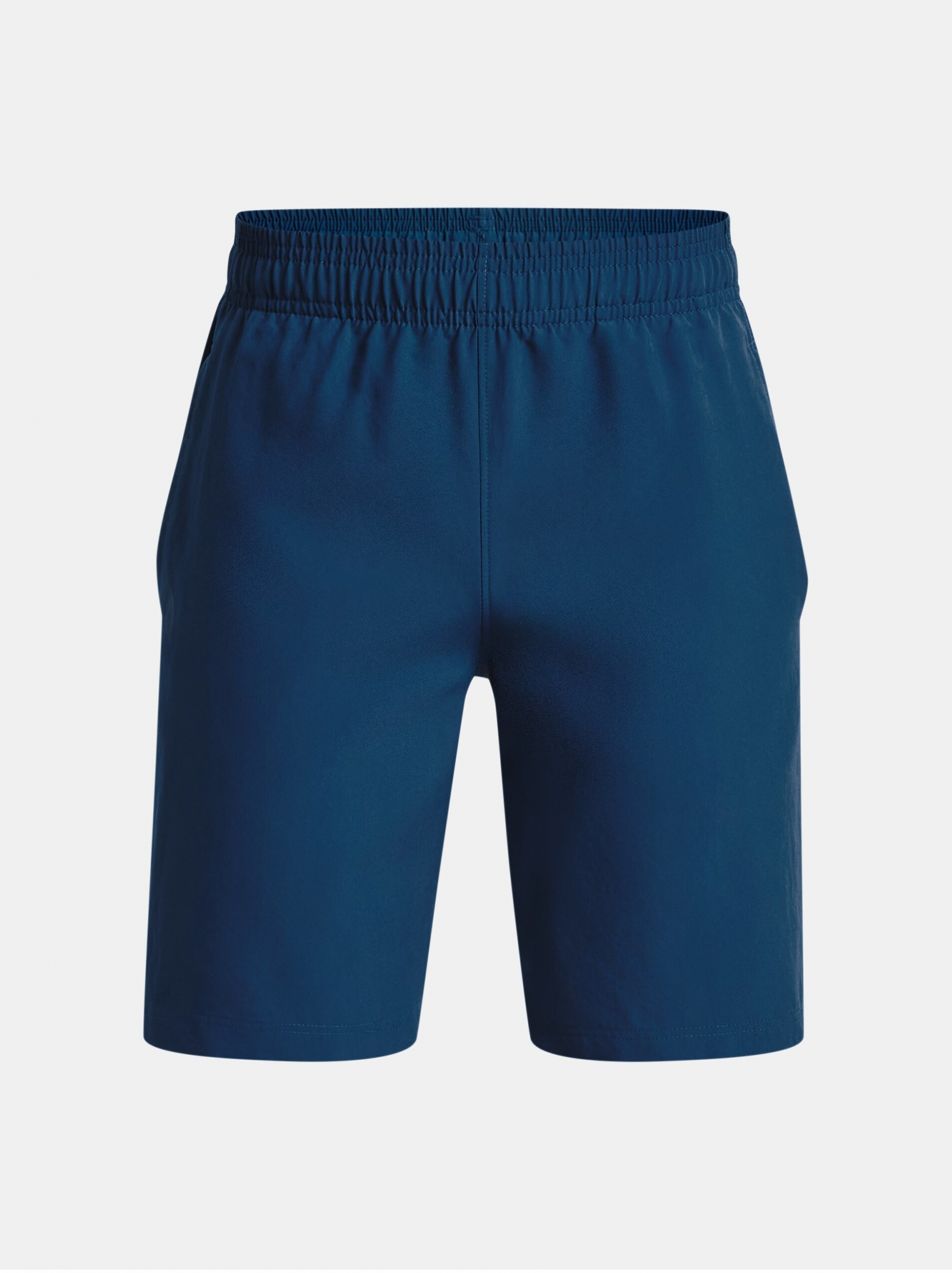 Tmavomodré športové kraťasy Under Armour UA Woven Graphic Shorts