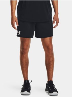 Čierne športové kraťasy Under Armour UA Rival Terry 6in Short