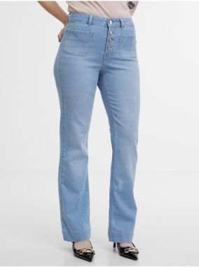 Svetlomodré dámske bootcut džínsy ORSAY