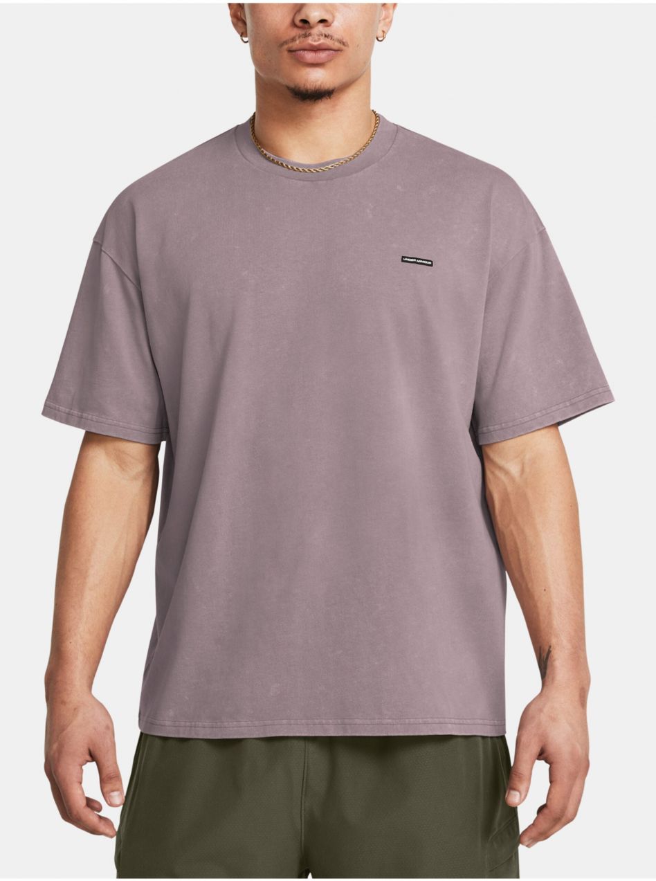 Tričká s krátkym rukávom pre mužov Under Armour - sivá