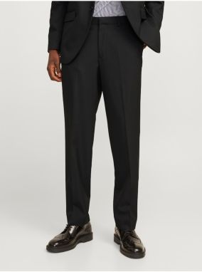 Čierne pánske oblekové nohavice Jack & Jones Brush