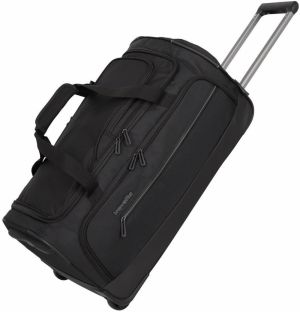 Cestovná taška Travelite Crosslite 5.0 Wheeled Duffle M Black