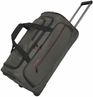 Cestovná taška Travelite Crosslite 5.0 Wheeled Duffle M Dark Olive