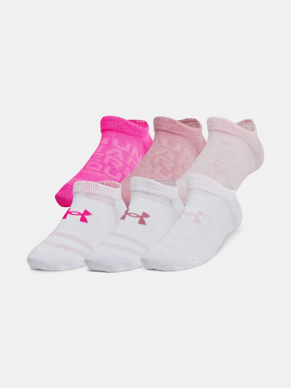 Unisexové ponožky Under Armour UA Yth Essential No Show 6pk