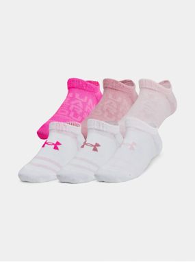 Unisexové ponožky Under Armour UA Yth Essential No Show 6pk