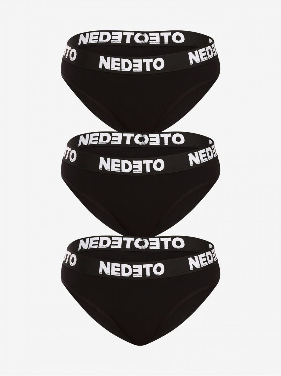 Nohavičky pre ženy Nedeto  - čierna