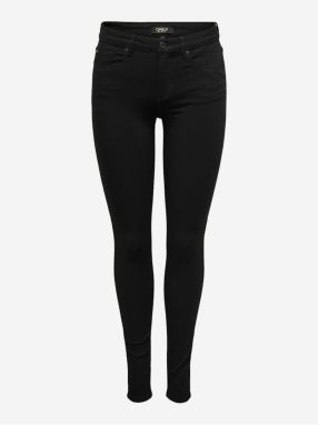 Čierne dámske skinny fit džínsy ONLY Blush