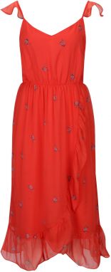 Červené kvetované šaty VERO MODA Danni
