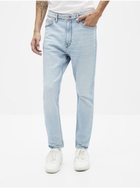 Svetlomodré straight fit rifle Celio Sonewfit