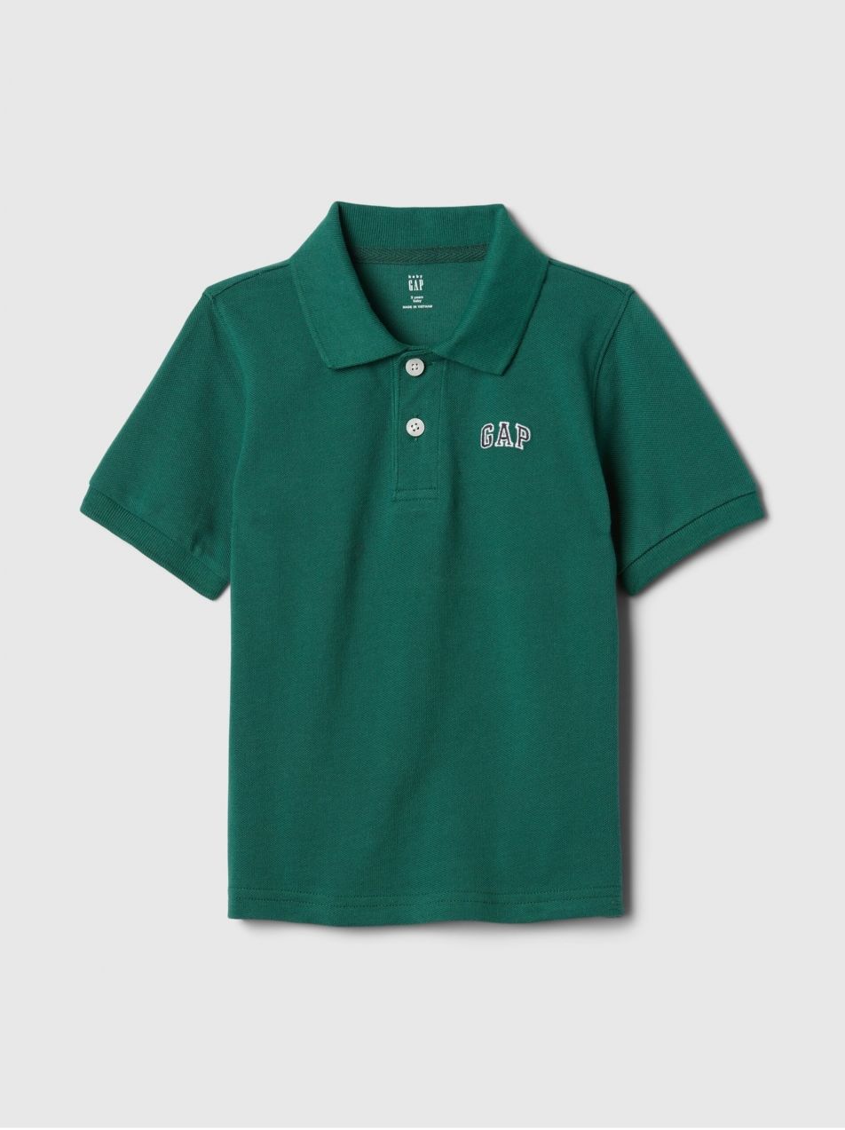 Zelené chlapčenské baby polo tričko GAP