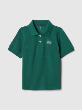 Zelené chlapčenské baby polo tričko GAP