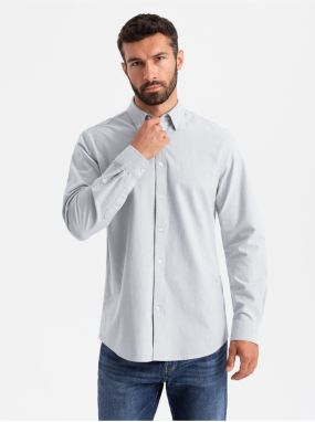 Pánska oxfordská košeľa Ombre Clothing V1 OM-SHOS-0172
