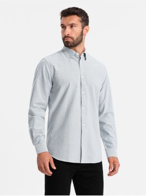 Pánska oxfordská košeľa Ombre Clothing V2 OM-SHOS-0172