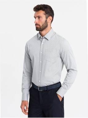 Pánska košeľa Ombre Clothing SLIM FIT V2 OM-SHCS-0174