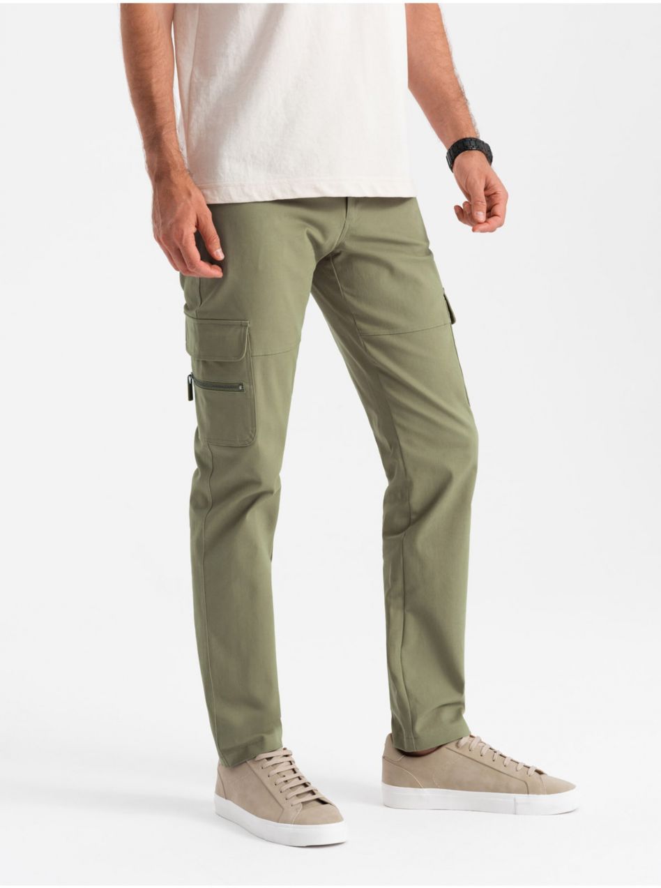 Pánske nohavice Ombre Clothing STRAIGHT LEG CARGO V2 OM-PACG-0204
