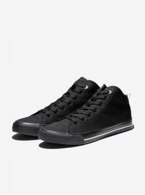 Čierne pánske tenisky Ombre Clothing