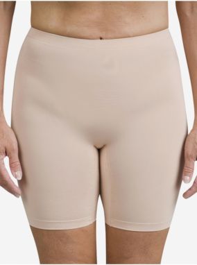 Béžové dámske sťahovacie kraťasy Bellinda BAMBUS COMFORT SHORTS