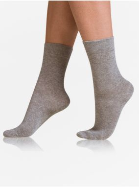 Šedé dámske ponožky Bellinda COTTON COMFORT SOCKS