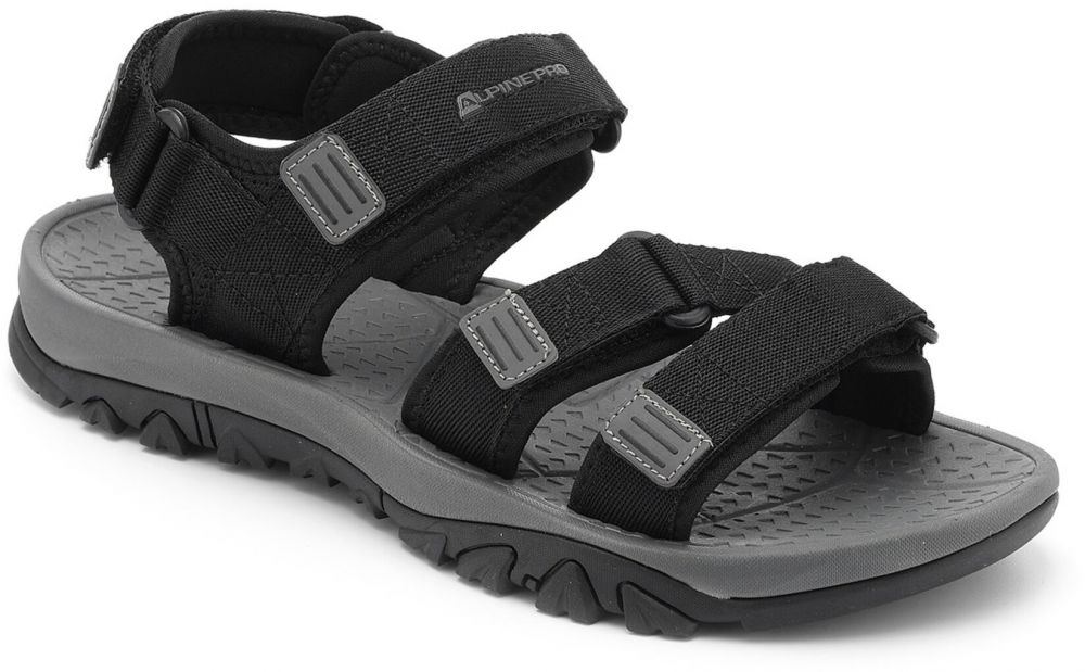 Letné outdoorové sandále ALPINE PRE KILEW čierna