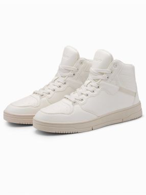 Pánske zateplené vysoké tenisky Ombre Clothing