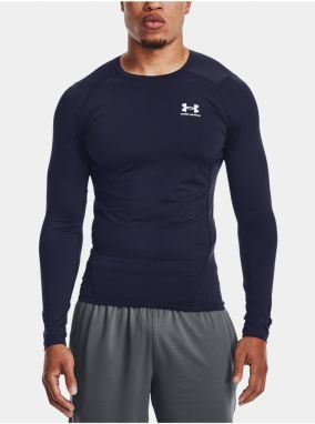Tričko Under Armour UA HG Armour Comp LS - tmavomodrá