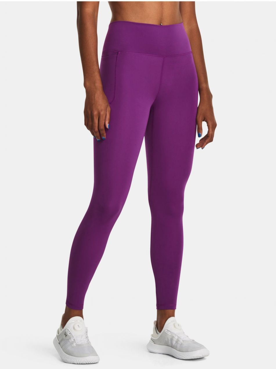 Fialové športové legíny Under Armour Meridian Ankle Leg