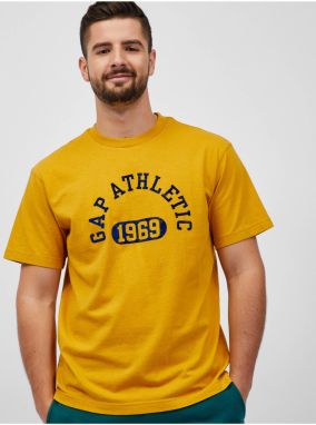 Žlté pánske tričko GAP athletic