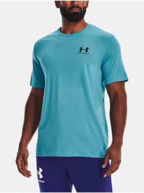 Svetlomodré športové tričko Under Armour UA M SPORTSTYLE LC SS