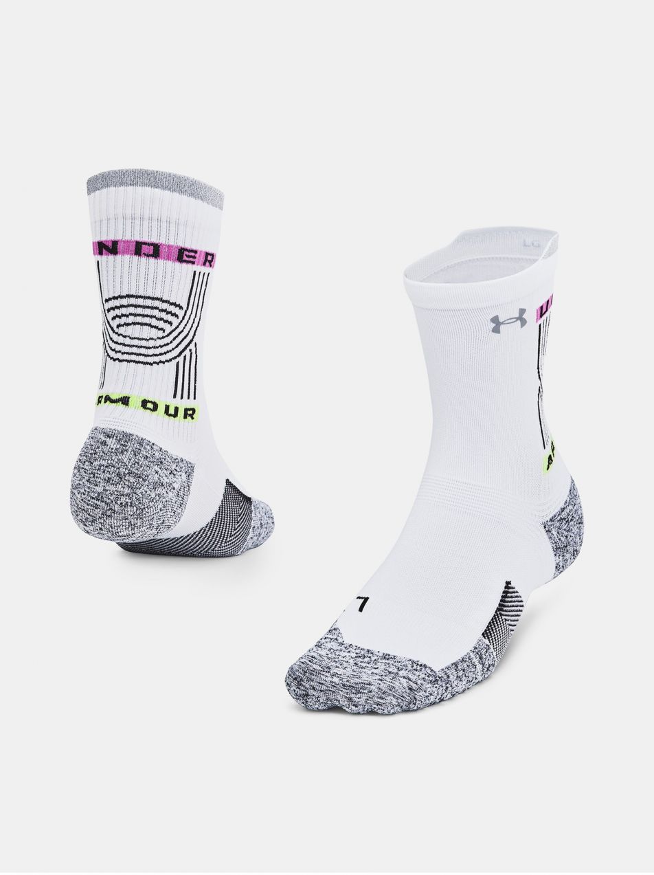 Unisexové ponožky Under Armour UA AD Run Cushion 1pk Mid