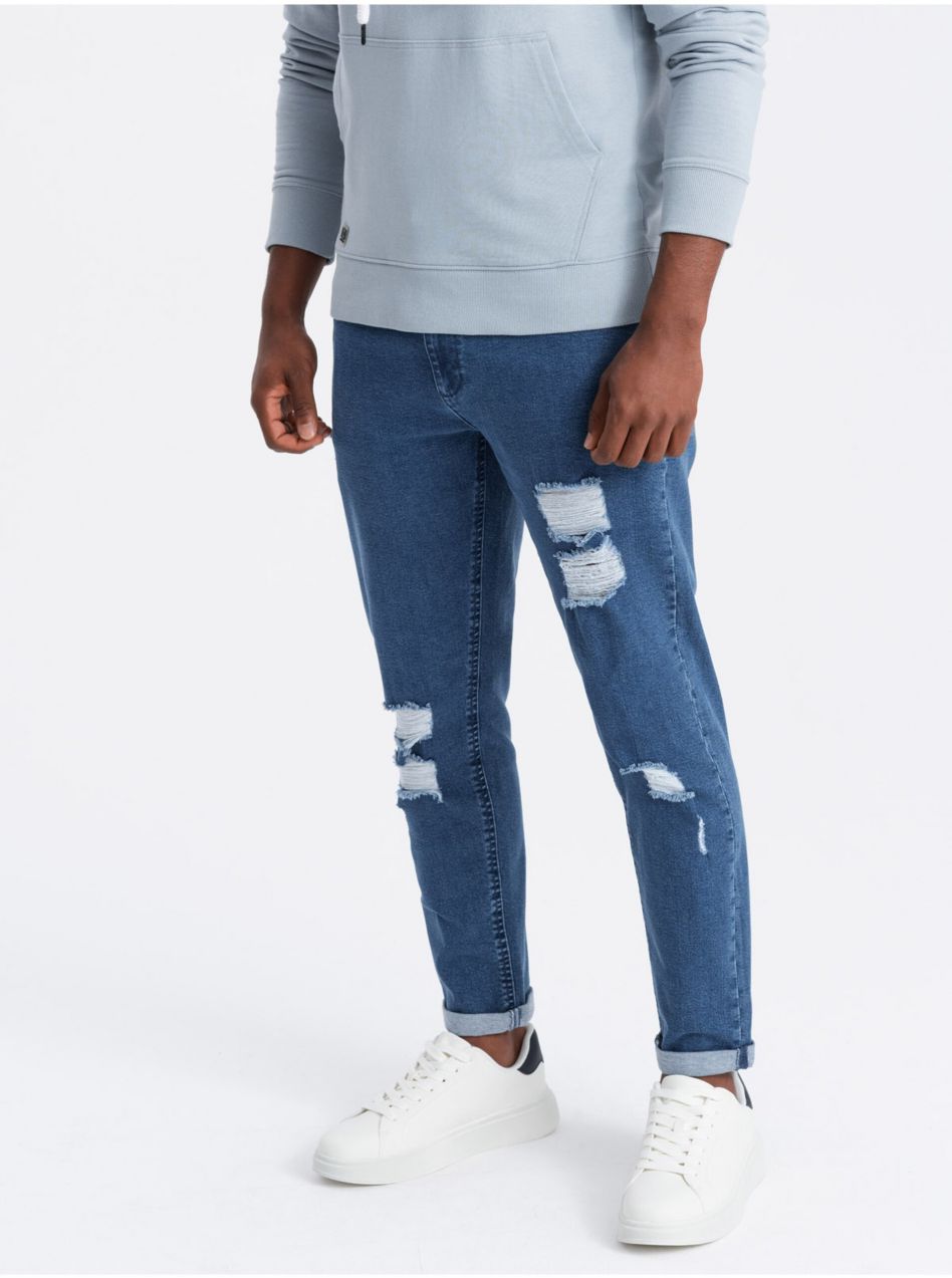 Pánske tapered džínsy Ombre Clothing