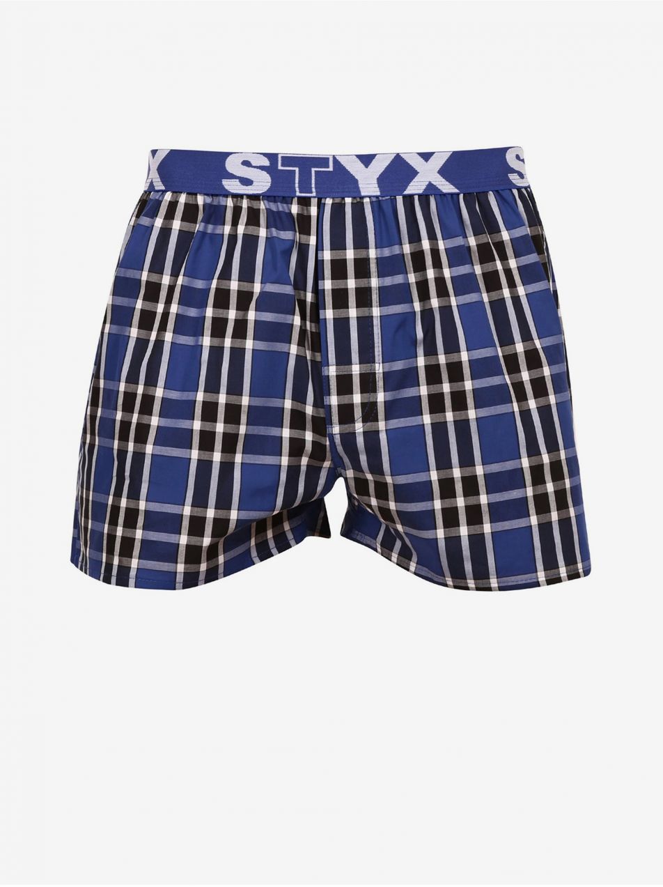 Trenírky pre mužov STYX - tmavomodrá, čierna, biela