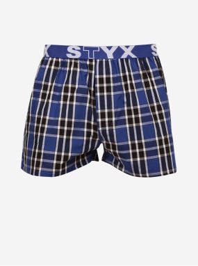 Trenírky pre mužov STYX - tmavomodrá, čierna, biela
