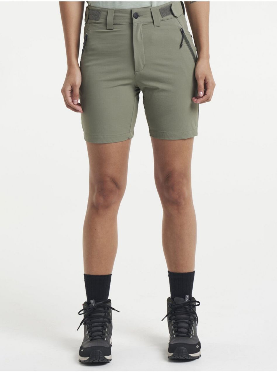 Dámske Outdoorové Šortky Tenson Txlite Adventure Shorts W Tmavo Zelené