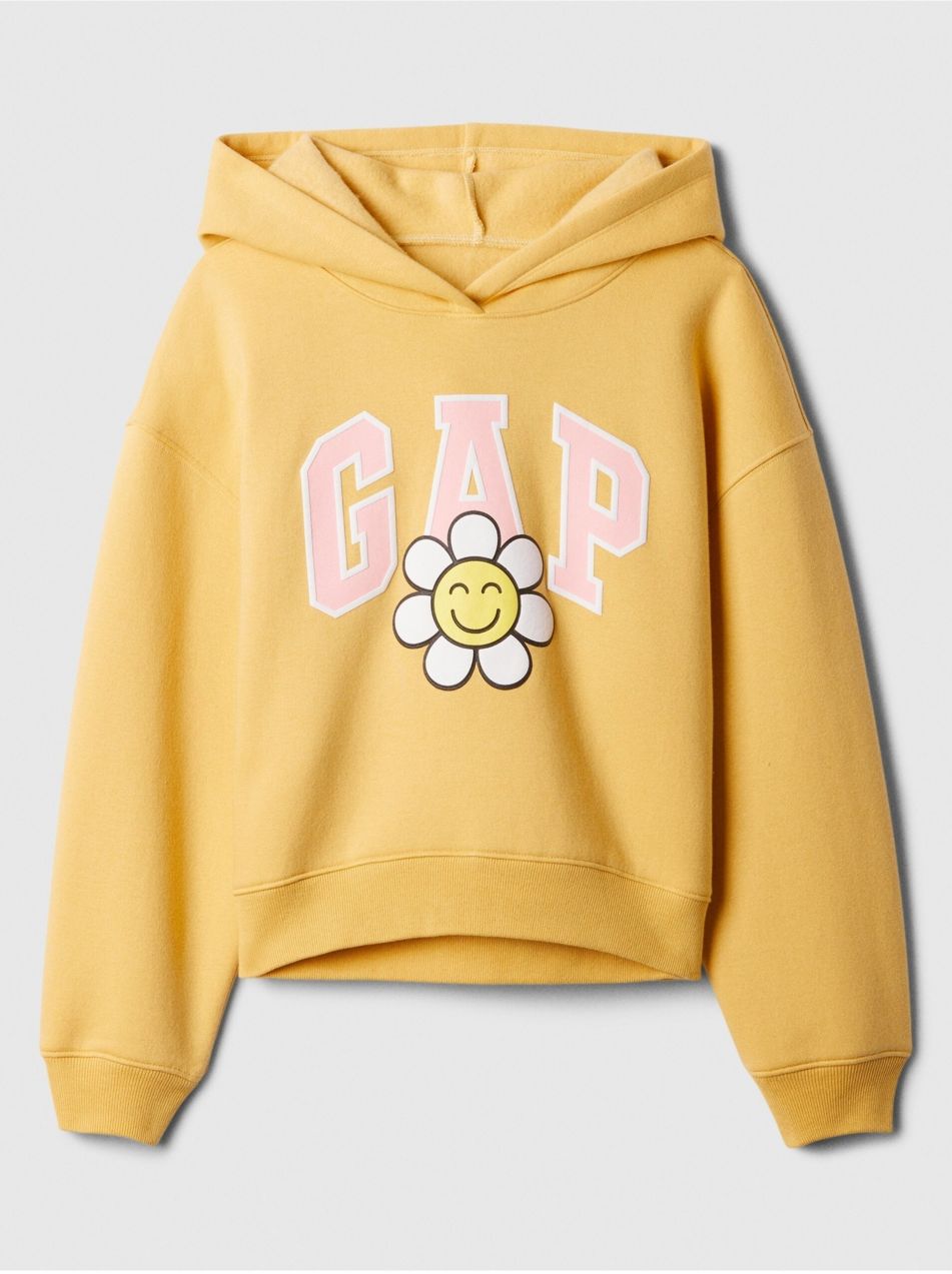 Detská oversize mikina s logom Gap