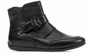 Čierna dámska členková obuv Geox New Moena