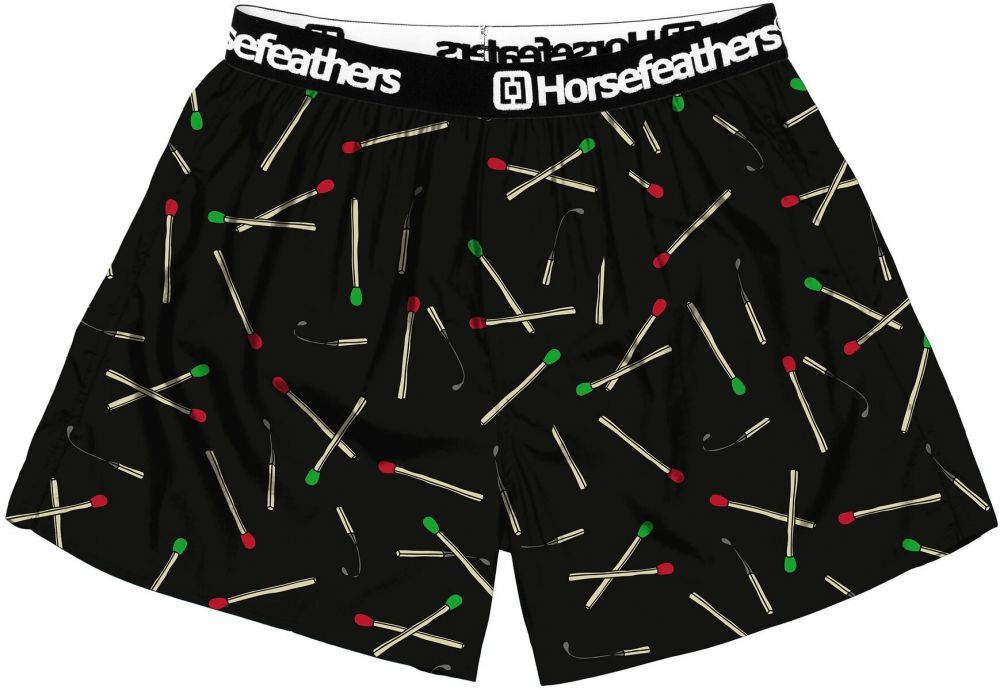 Trenírky Frazier Horsefeathers - čierna