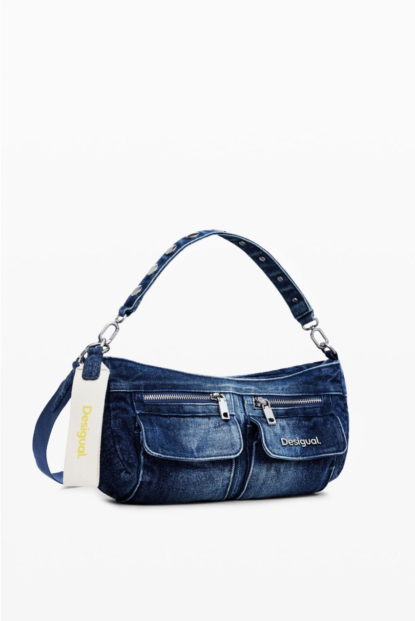 Dámska džínsová kabelka Desigual Denim Priori