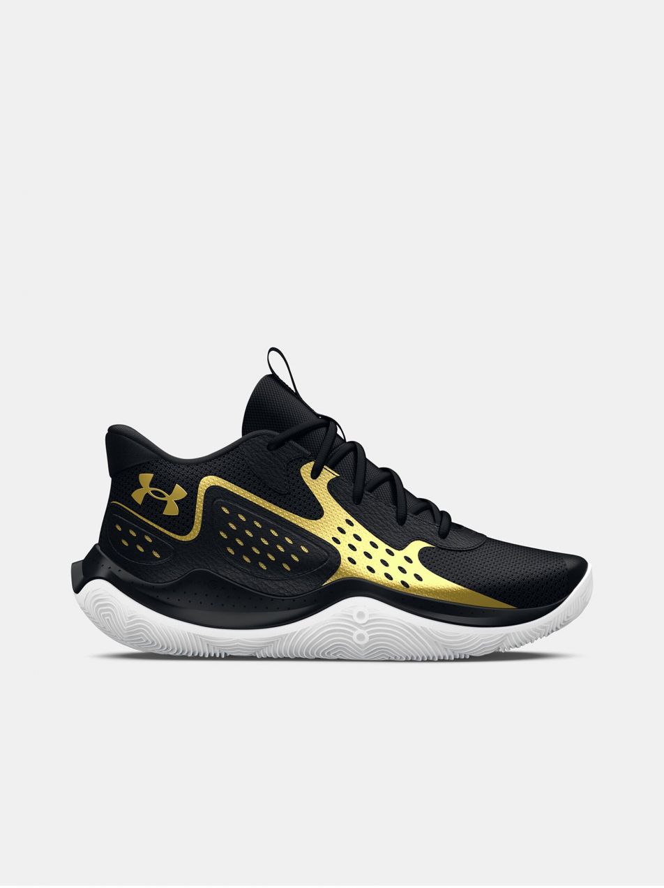 Čierne športové tenisky s koženými detailmi Under Armour UA JET '23 Unisex
