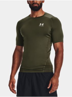 Khaki pánske športové tričko Under Armour